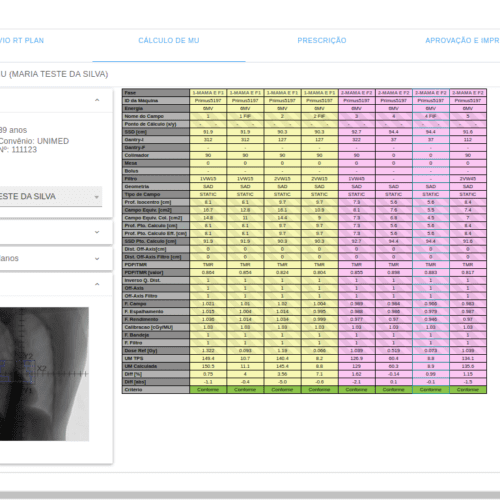 Second Check Software for Monitor Unit Calculation