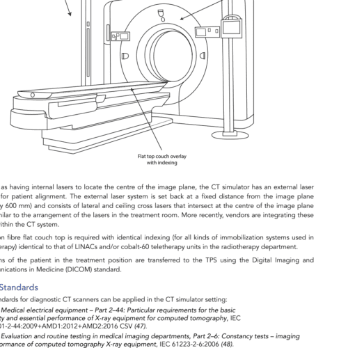 CT simulador: láseres externos y alineación del paciente