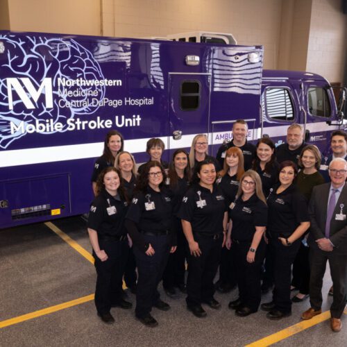 Unidade Móvel de AVC com TC de 32 Cortes nos EUA