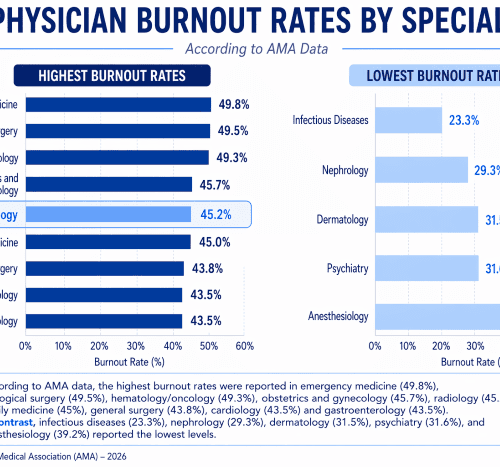 Burnout en Radiología: Alto pero en Descenso