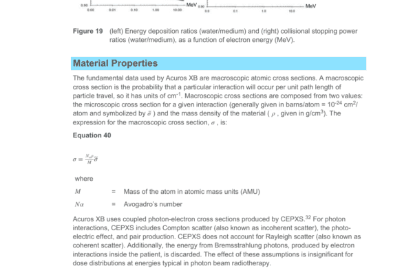 Comparação conceitual entre dose to water e dose to medium no Acuros XB