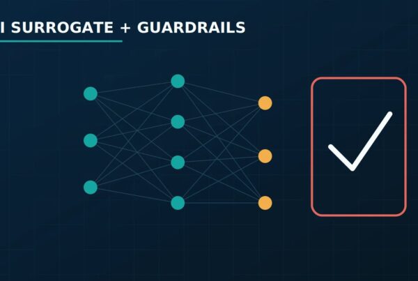 AI dose surrogate model with clinical validation guardrails